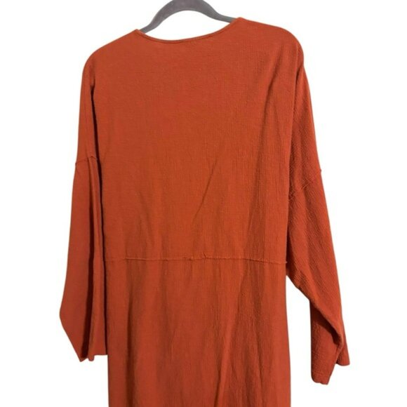 April Meets October April Dress‎ Brick One Size - Picture 4 of 7